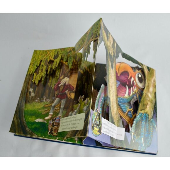 Jabberwocky A Book of Brillig Dioramas Graeme Base Book - Picture 6 of 7